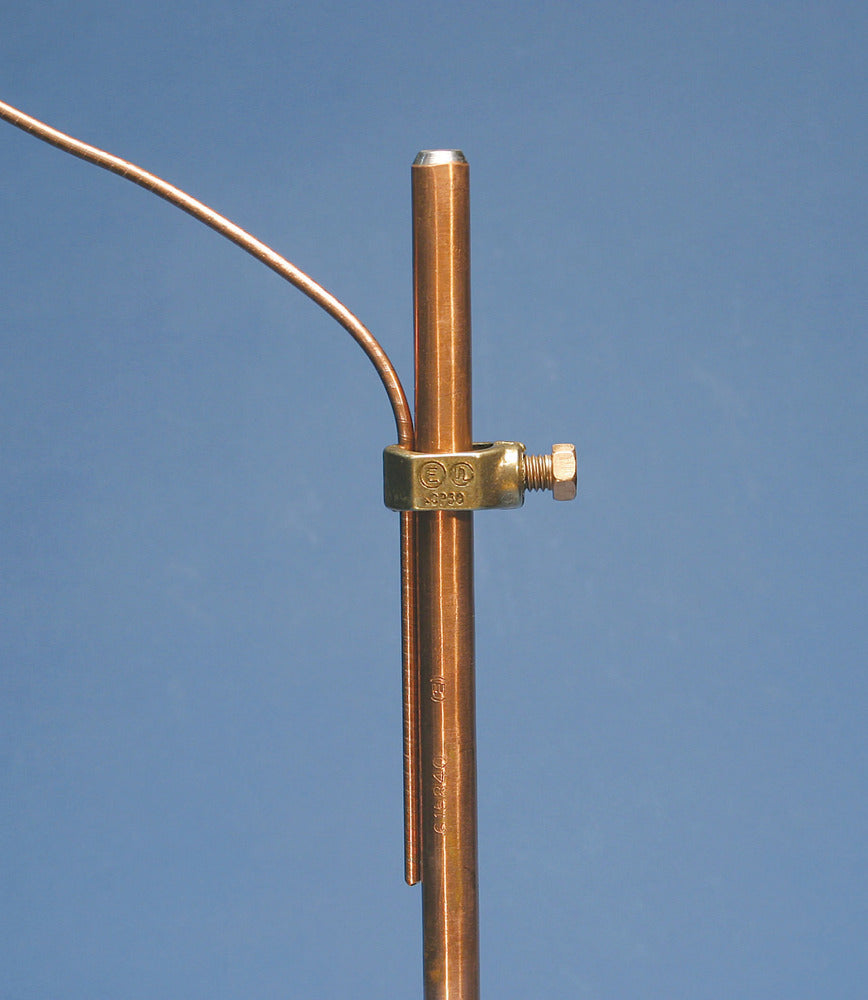 Abrazadera De Varilla De Tierra De Bronce 1/2-5/8 Pulgada Para Conductor De 70mm² - 158160