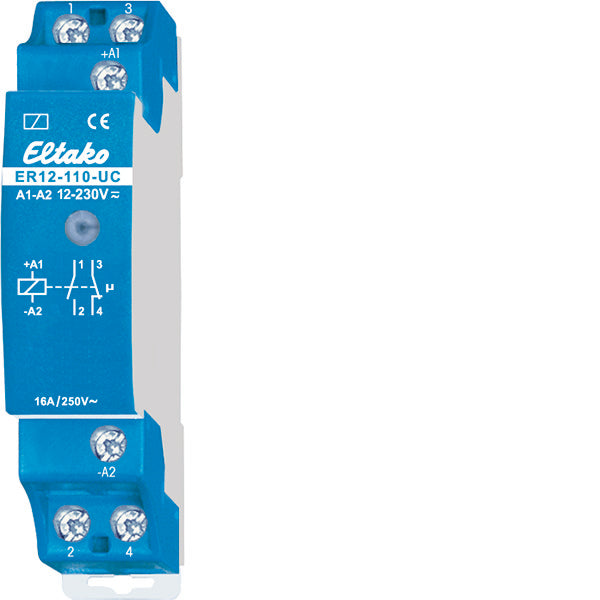 Eltako ER12-110-UC Relé De Conmutación 16A 250V - 22110002