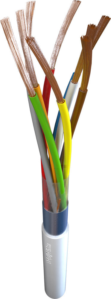 Cable De Control Resistente Al Fuego TKF Premium 2x0.75 + 4x0.22 - 181187 [20 Metros]