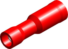 Conex F4 Conector De Bala Rojo Carcasa 0.5-1.5mm² - CE060101 [100 Piezas]
