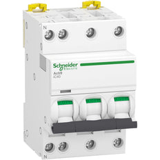 Schneider Acti9 Ic40 3P+N 6A Curva C Mcb - A9P52706