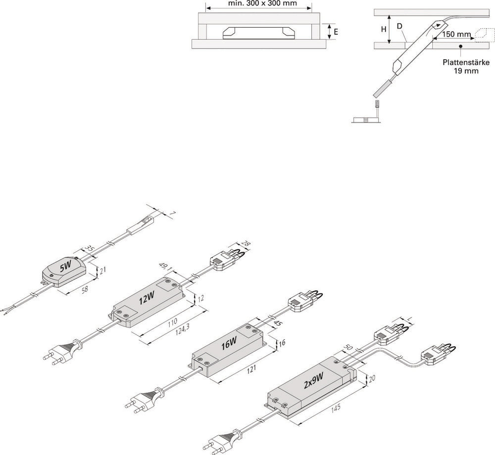 Hera Led 350 Cable De Conexión Profesional 2M - 21525062001 [2 Piezas]