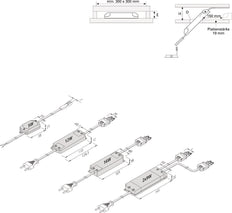 Hera Led 350 Cable De Conexión Profesional 2M - 21525062001 [2 Piezas]