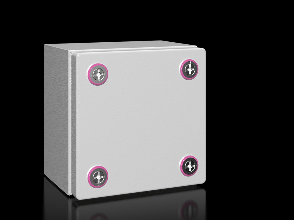 Rittal KX Caja De Terminal De Acero 150x150x120mm RAL7035 - 1500000