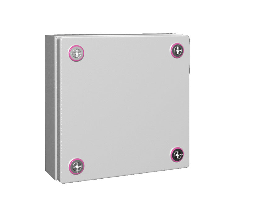 Rittal KX Caja De Terminales De Acero 200x200x80mm RAL7035 - 1516000