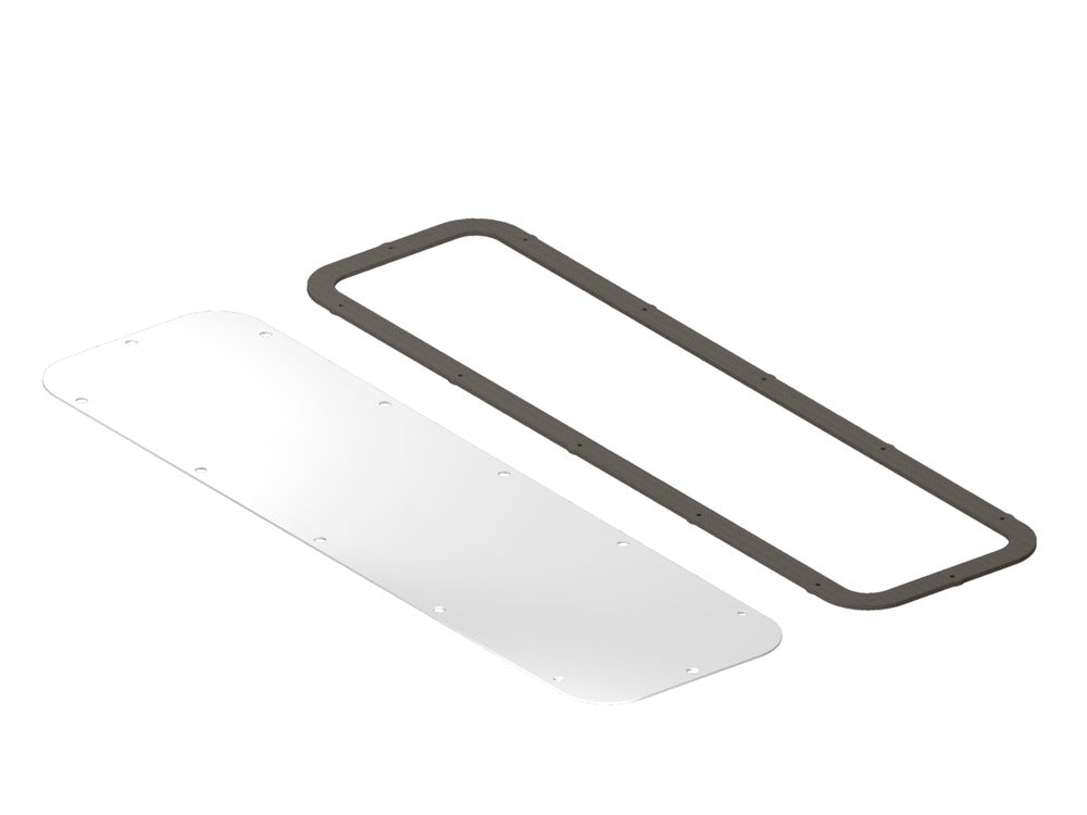 Rittal AX Placa De Pasaje De Acero 534x149mm RAL7035 - 5051399