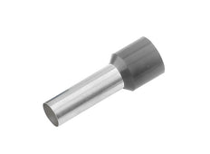 Ferrules De Cable Aislados 4mm² Gris DIN 46228 - 182346 [100 Piezas] [200 Piezas]