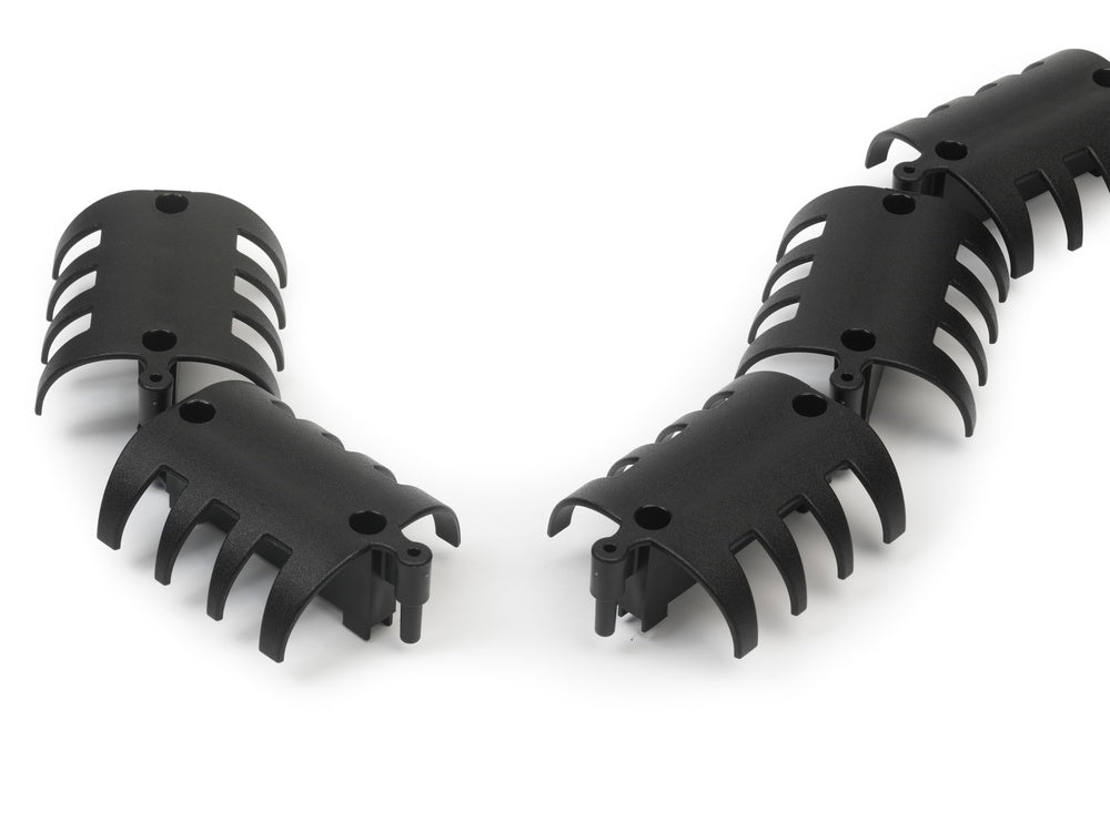 OCS Múnich Sistema De Gestión De Cables Horizontal 100mm 15PC - 49.20.001 [15 Piezas]