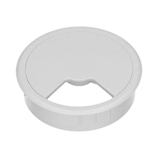 Pasacables De Escritorio 80mm Gris Claro - 49.80.024 [2 Piezas]