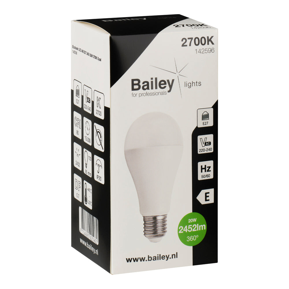 Bailey Ecobasic Led A65 E27 20W 2700K Bombilla - 142596
