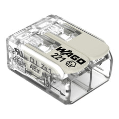 Conector De Empalme Compacto Ex E De 2 Conductores 6mm² - 221-682 [10 Piezas]