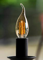 Bailey Led Filamento Vela E14 4W 2200K Oro Regulable - 143055 [2 Piezas]