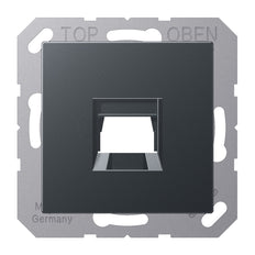 Jung A500 Placa De Tapa Modular Para Jack Antracita - A1569-15WEANM