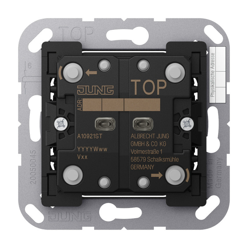 JUNG KNX F10 Universal Módulo De Botón De Dos Canales - A10921ST
