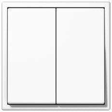 Jung Amigos De Hue Interruptor De Pared Inalámbrico De 4 Canales - FOHSLS995WW
