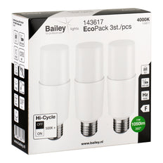 EcoPack LED T45 E27 11W 4000K 1050lm - 143617 [3 Piezas]