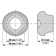 Eaton M22 Anillo De Protección De Parada De Emergencia IP65 - 198596