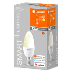 LEDVANCE Smart+ Wifi Vela Led E14 5W 2700K Regulable - 4058075485532