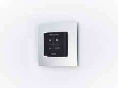 Sensor De Habitación CO2 Duco RF Cableado Negro - 0000-4603