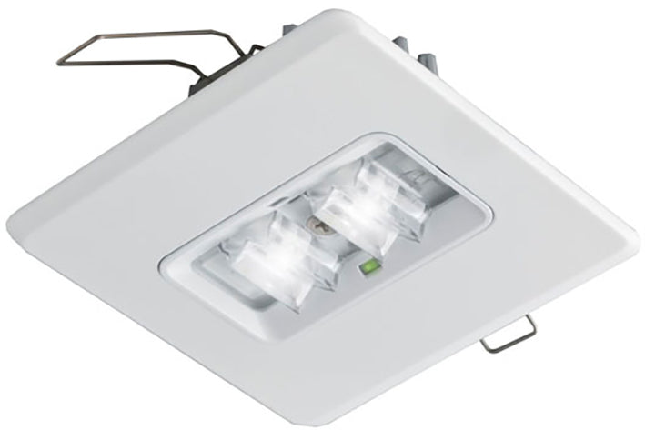 2W Cuadrado LED Emergencia Luminaria Empotrada - 7TCA091150R0169