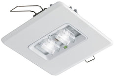 2W Cuadrado LED Emergencia Luminaria Empotrada - 7TCA091150R0169