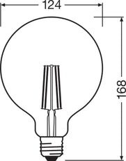 LEDVANCE Smart+ Wifi Globo Filamento Led E27 5.5W Regulable - 4058075528291