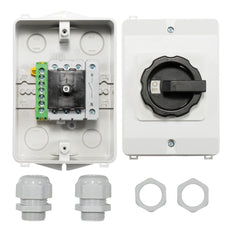 Interruptor PV/AC 25A 4 Polos Con Protección IP65 - AE-A551020