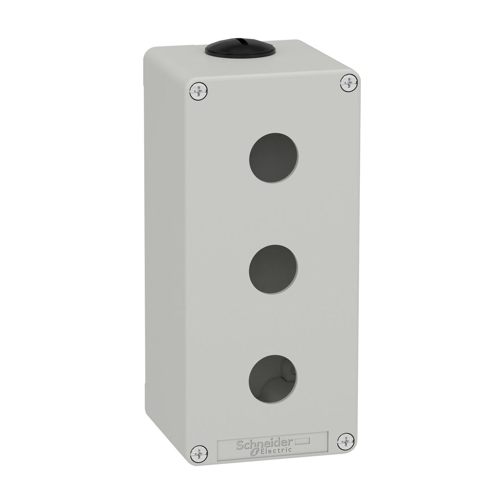 Schneider Electric XAP Caja De Control Metálica 3x22mm Gris - XAPD3503
