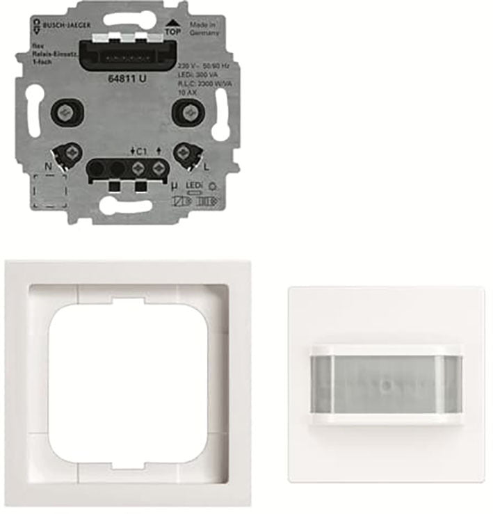 ABB Busch Detector De Movimiento 180 Flex Confort Set Futuro - 2CKA006800A2987