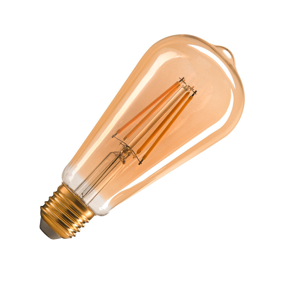 Slv St64 Bombilla Led Filamento Dorada E27 7.5W 2500K Cri90 - 1005265