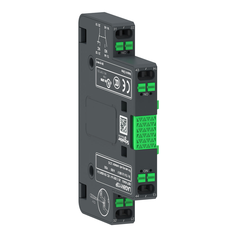 Bloque De Contacto Auxiliar TeSys Giga 1NO+1NC Montaje Lateral Resorte - LAG8N113P