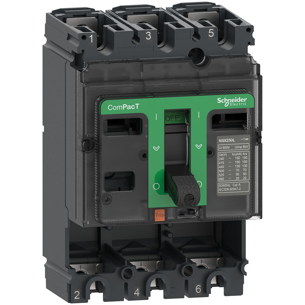 Schneider Electric NSX160F 36KA Interruptor Automático Base - C16F3