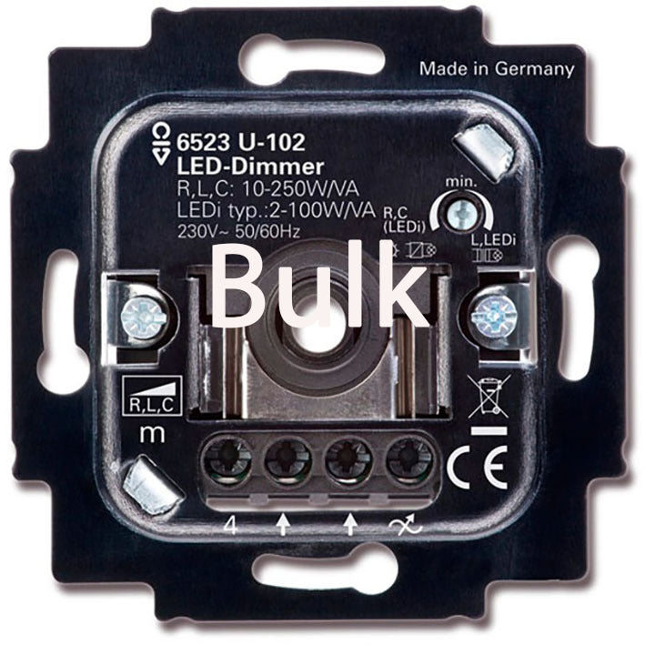 ABB Busch Regulador Rotativo LED 100VA - 2CKA006599A3042 [5 Piezas]