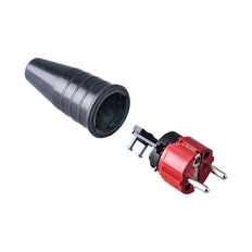Enchufe De Potencia De Caucho Industrial Alta Resistencia 16A 250V - 108866