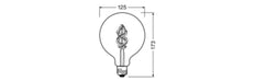 LEDVANCE Smart+ Wifi Globe RGBW Filamento LED E27 4.5W - 4058075609938