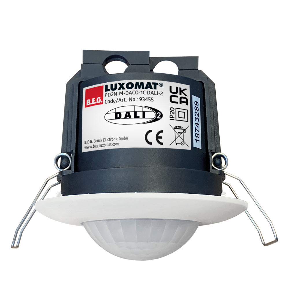 Beg Pd2N Dali-2 Detector De Movimiento 10M Rango Blanco Ip20 - 93455