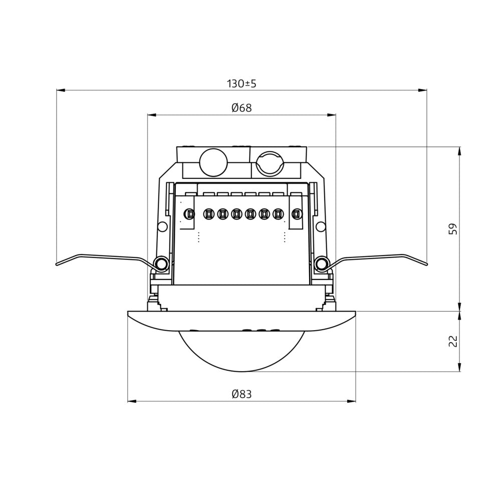 Beg Pd2N Dali-2 Detector De Movimiento 10M Rango Blanco Ip20 - 93455