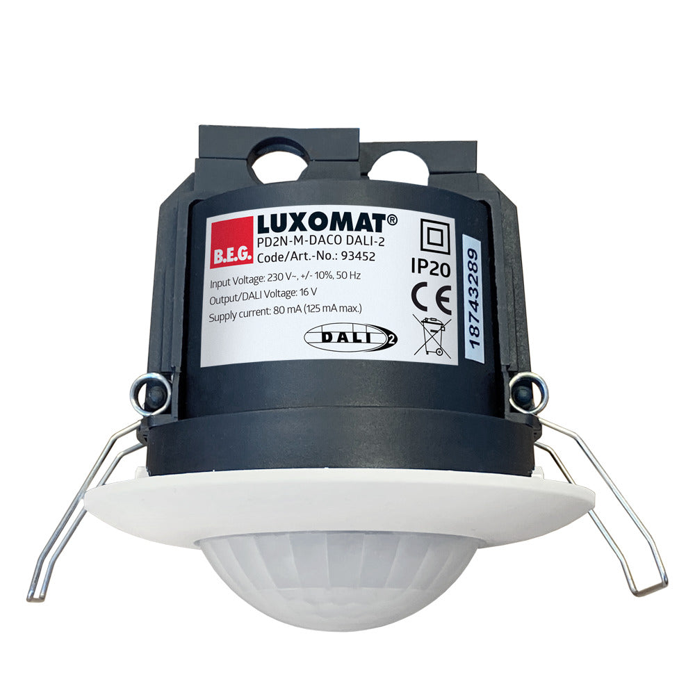 Beg Pd2N-M-Daco Dali-2 Detector De Presencia 10M Blanco Ip20 - 93452