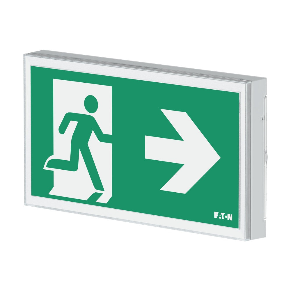 Eaton FlexiTech LED Señal De Salida De Emergencia 30M IP66 - FT3EW4ICGSIP