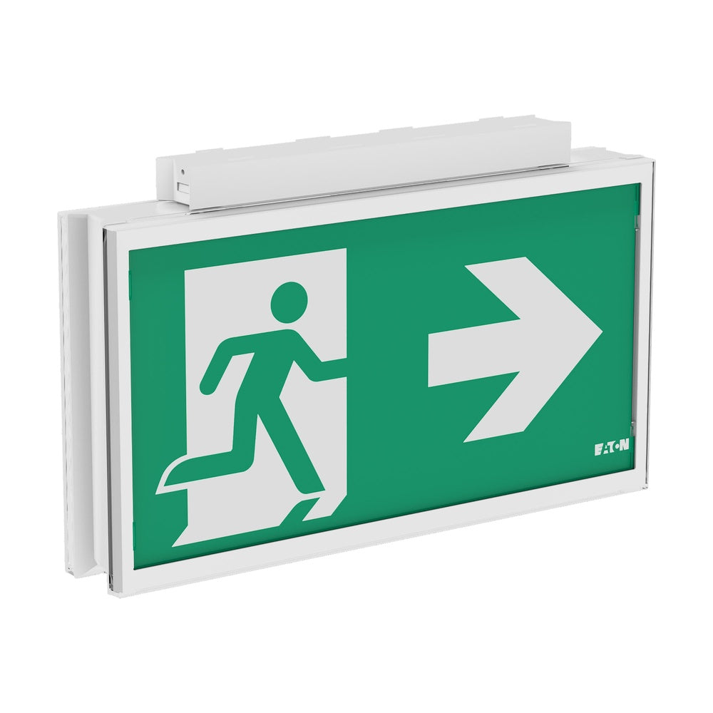 Eaton FlexiTech Doble Luz De Salida De Emergencia LED IP65 30m - FT3EC4IUCGL18IP