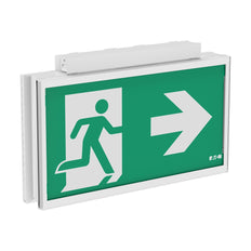Eaton FlexiTech Doble Luz De Salida De Emergencia LED IP65 30m - FT3EC4IUCGL18IP