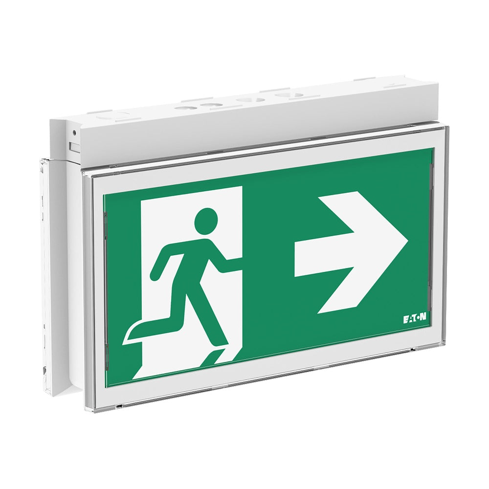 Eaton FlexiTech LED Luz De Salida De Emergencia De Techo IP65 - FT2EC4IUCGL18IP