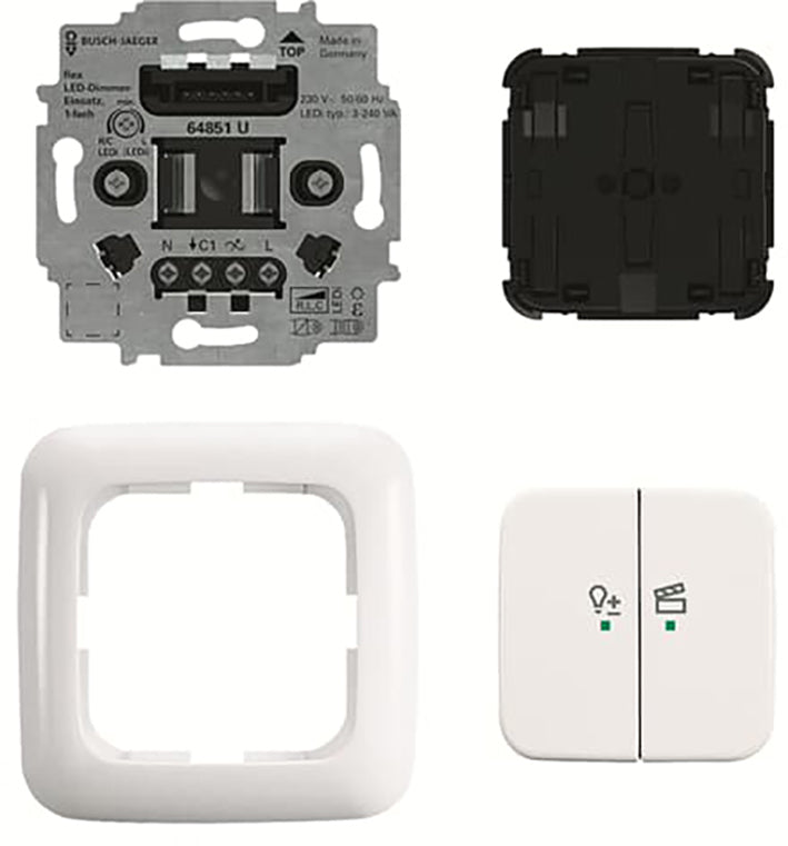 ABB Busch Free Home Juego De Regulador Inalámbrico Flex Reflex 214 - 2CKA006200A0290