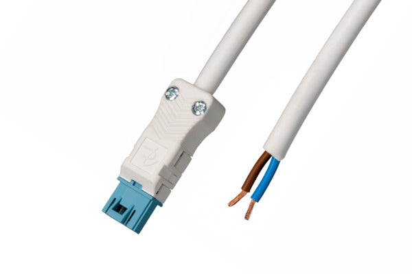 Cable De Conexión DALI B2Ca 2-Pin 1.5Mm2 50Cm Blanco Azul - 22596