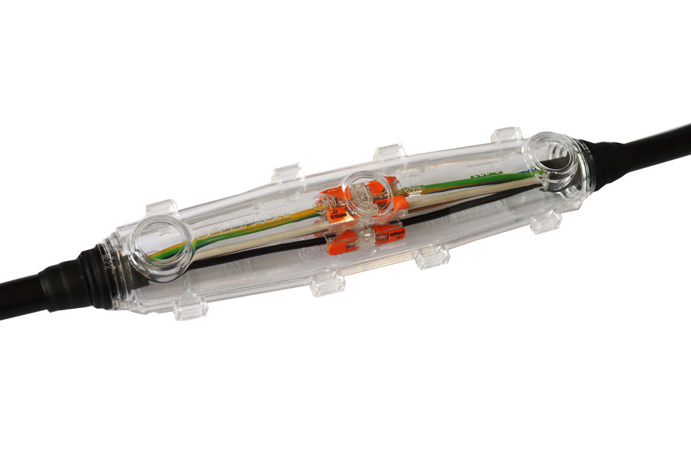 Junta Recta De Resina Fundida M1 Con Conectores Wago - 425491