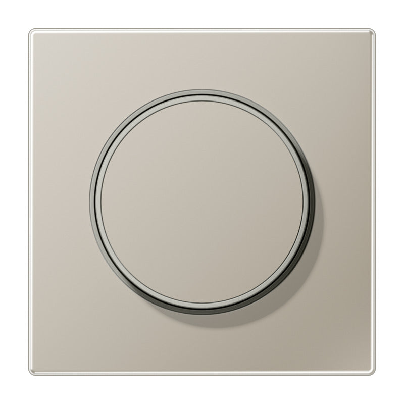 Jung Serie LS Acero Inoxidable Regulador Rotativo Tapa - ES1740