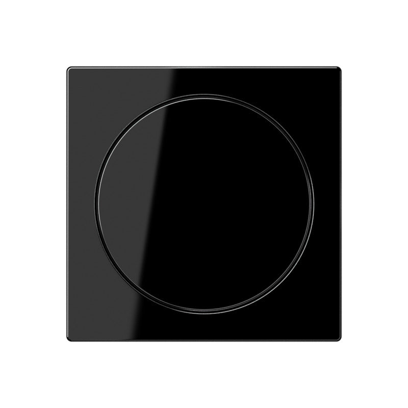 Jung A Rango Tapa Regulador Rotativo Negro - A1740BFSW
