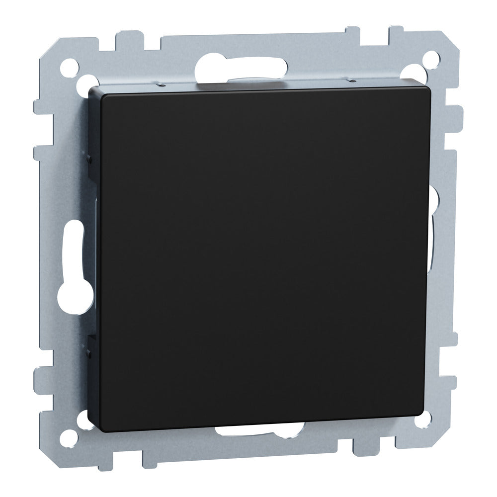 Schneider Electric M Serie Tapa En Blanco Negra - MEG4075-0403