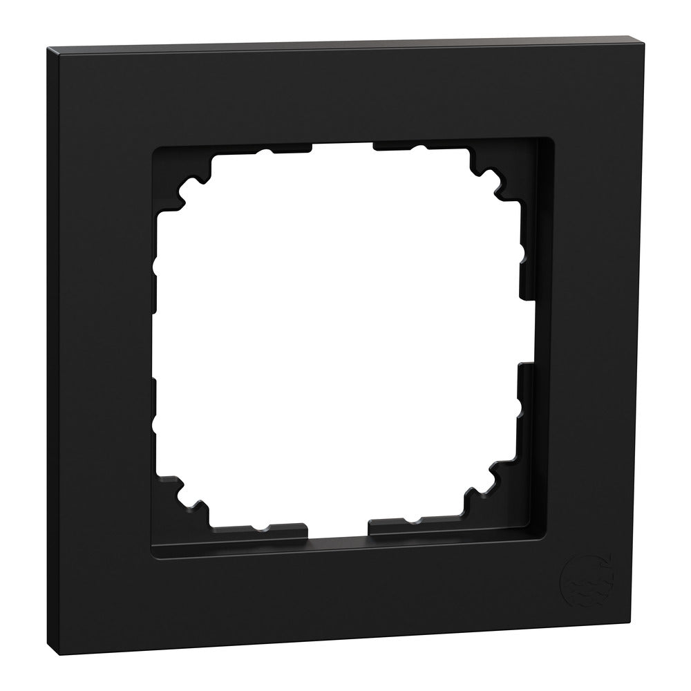 M-Pure Plástico Oceánico Marco Simple Negro Mate - MEG4010-3603