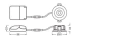 Foco Empotrable Led 6W Ip65 Regulable Negro - 4058075799967